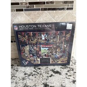Houston Texans 500 Piece Jigsaw Puzzle 24" x 18" Complete